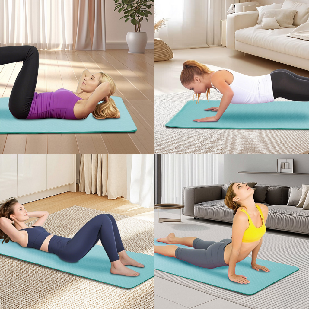Exercises on the TPE mat